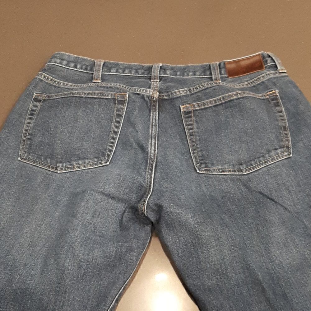 Lands' End Square Trigger Slim Fit Jeans - Picture 5 of 7